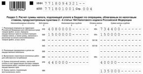 Заполнения налоговой декларации по налогу Новая форма по ндс в